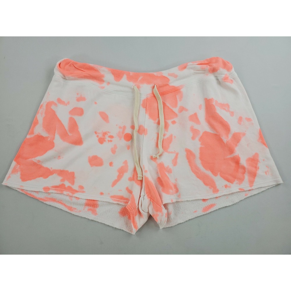 Sundry Women Tie Dye Shorts Pop Peach White NR-V1-G13TD16 Size 3 USA Made